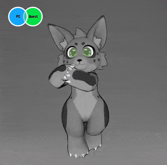 Toon Plush Base | VRChat Furry Avatar