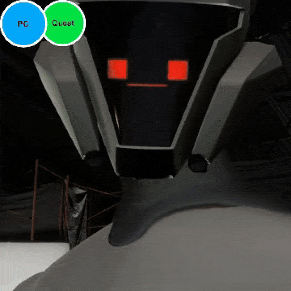 MERCIA M V2: Humanoid Robot - VRChat Avatar Base - PC & QUEST