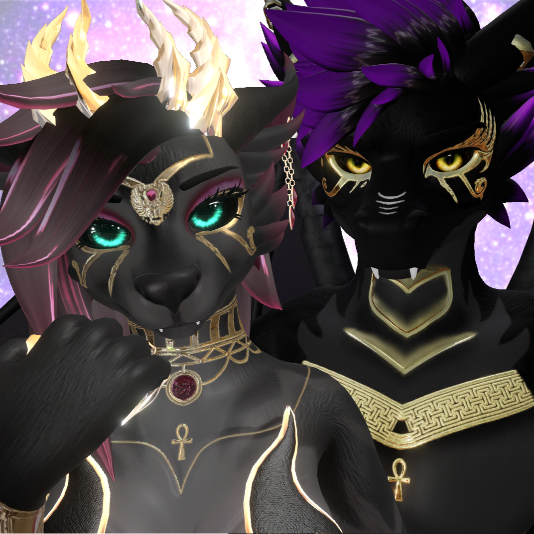Azalea and Aster Egyptian Dragon Texture