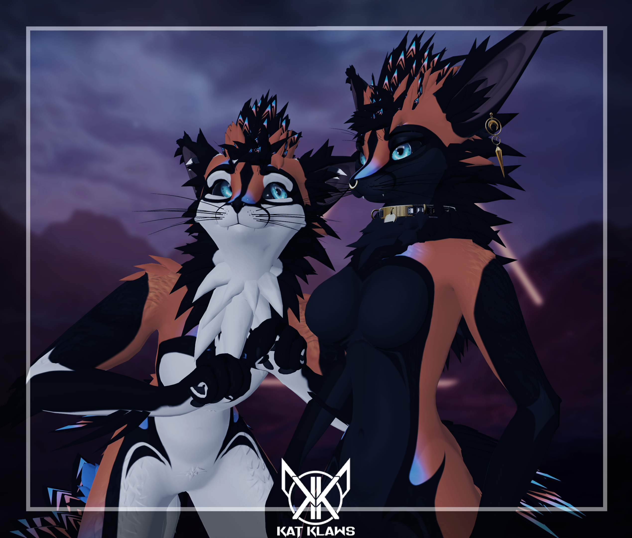 Jex  Orange Blue - Rexouium/Magpie