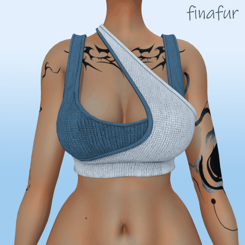 Asymmetrical Cut-out Knit Top