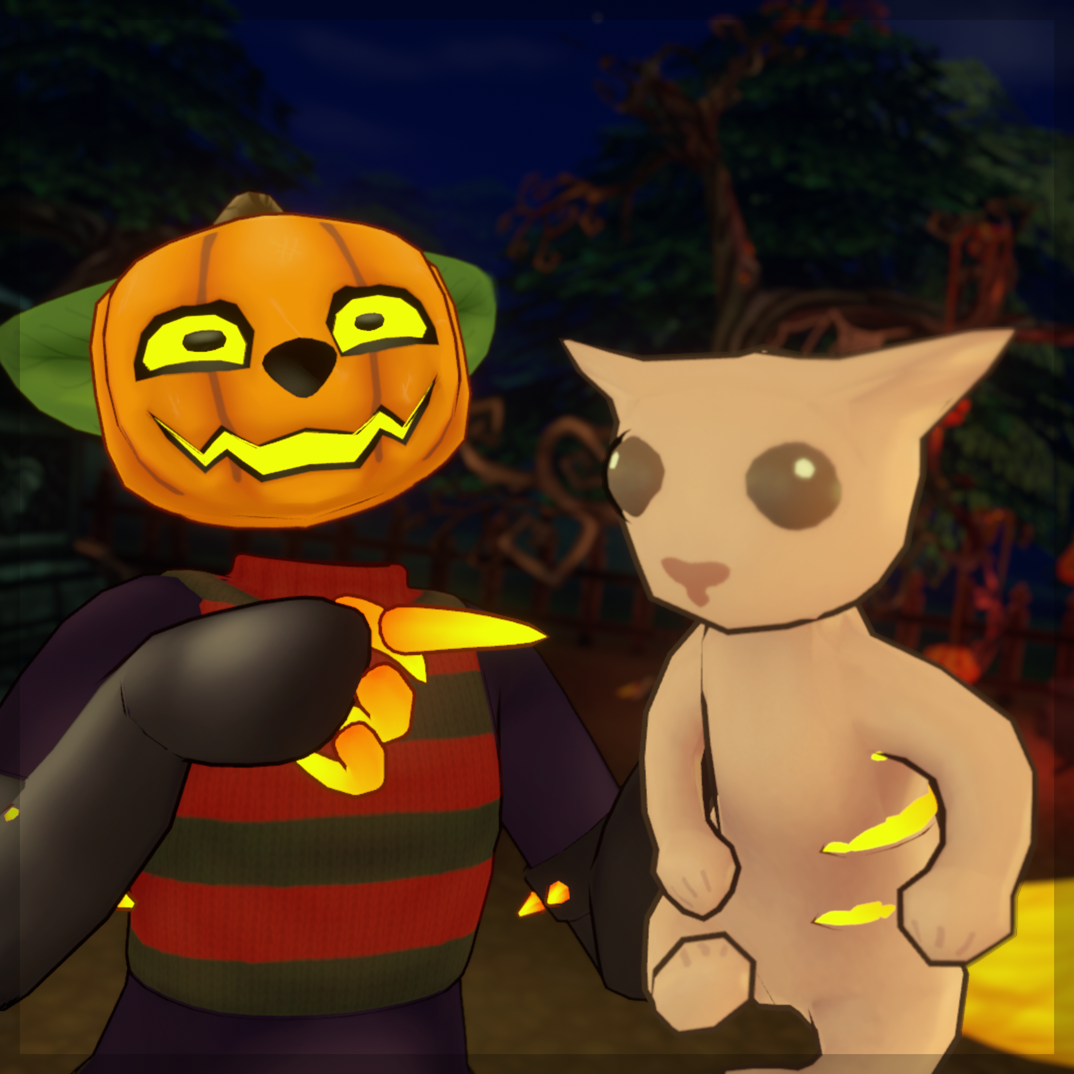 MojPoj's "Pumkin" Halloween 3.0 VRChat Avatar