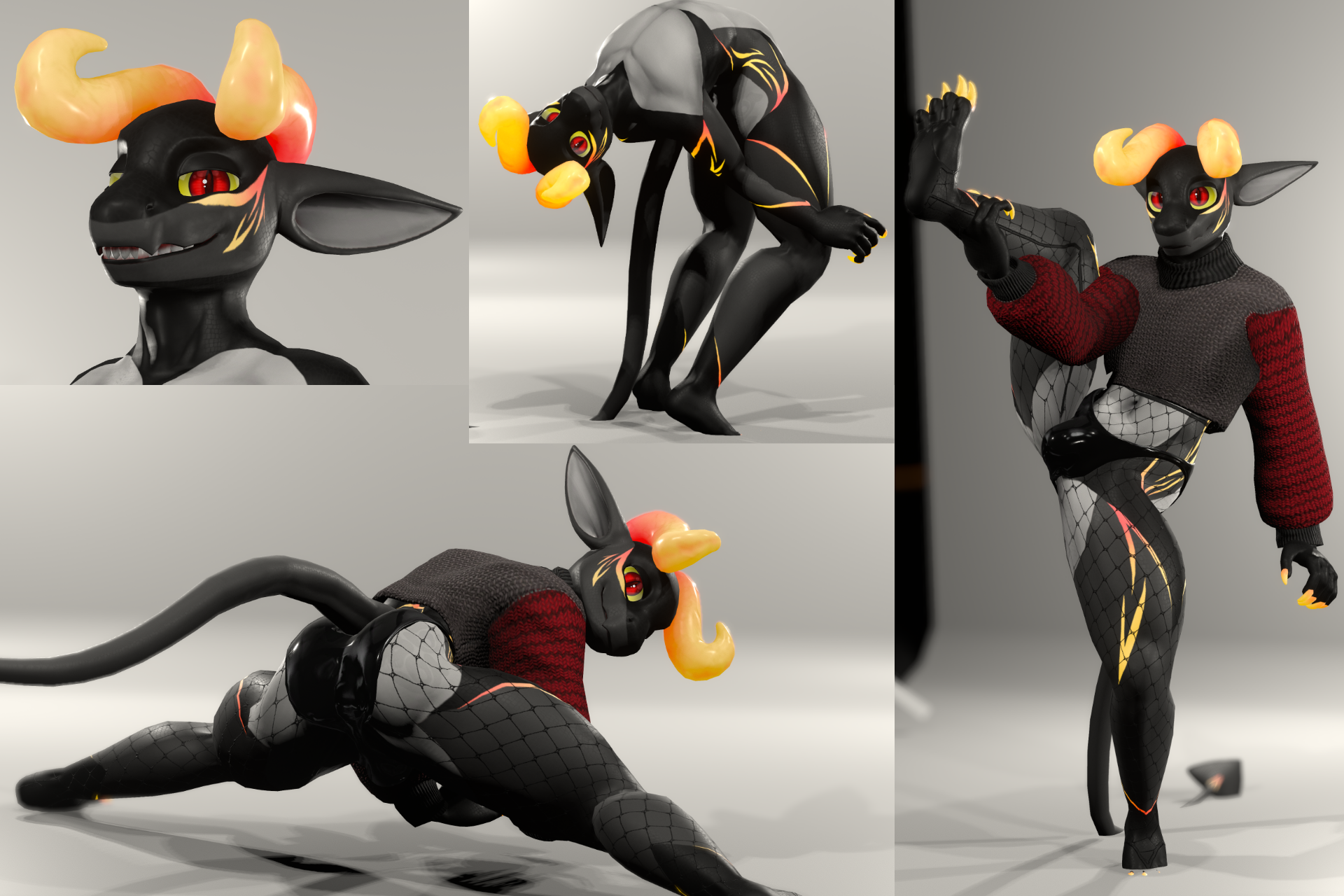 MojPoj's "ImpBold" VrChat 3.0 Avatar