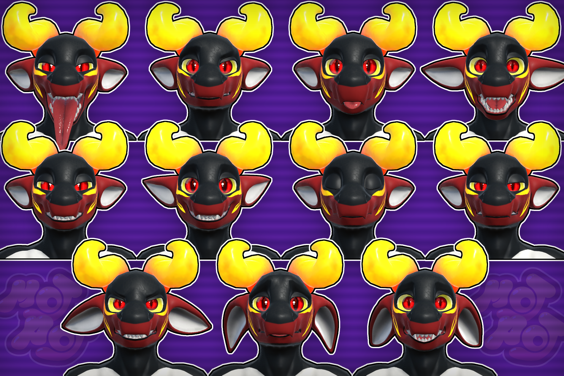 MojPoj's "ImpBold" VrChat 3.0 Avatar