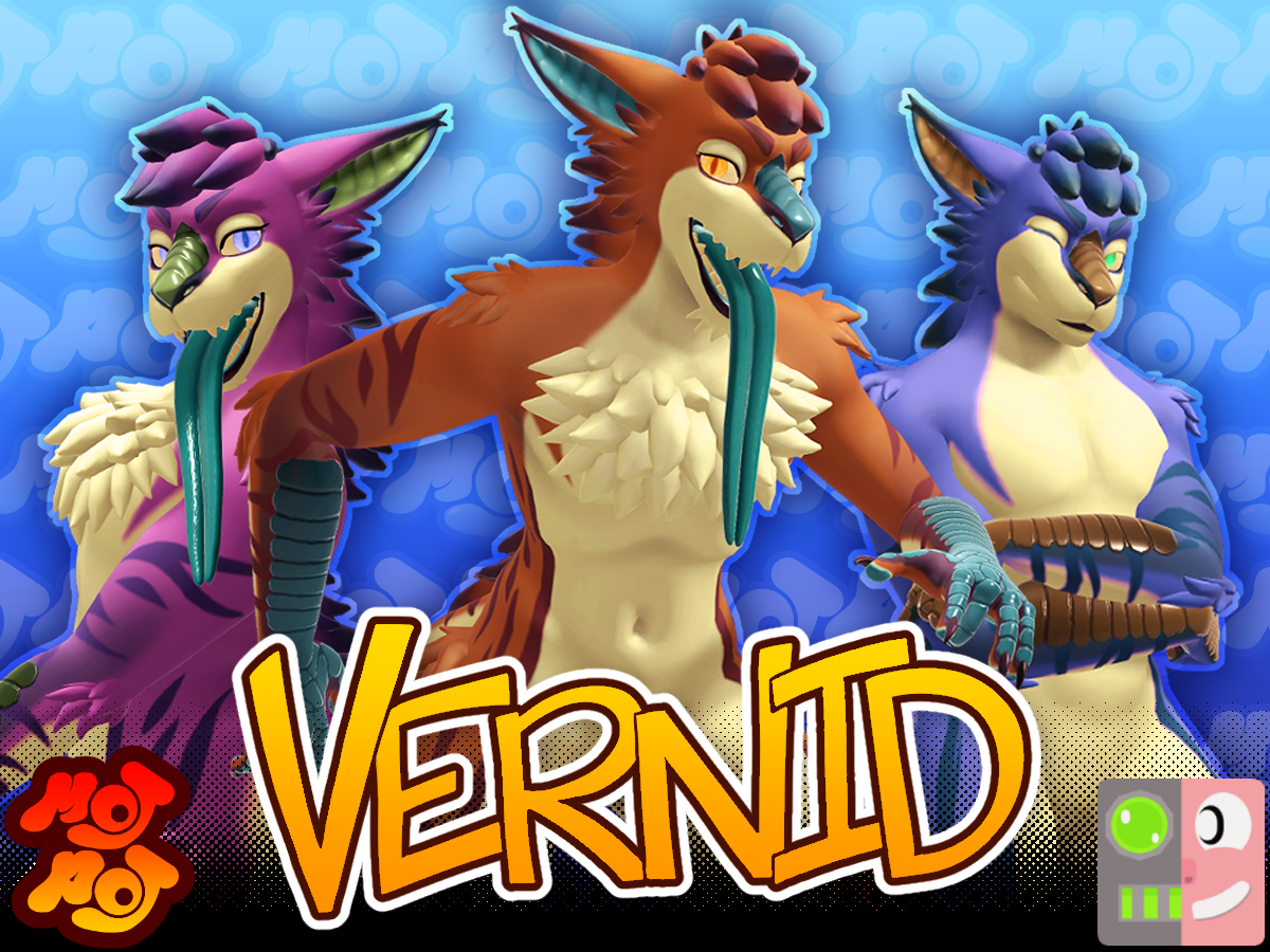 MojPoj's Vernid VrChat 3.0 Avatar