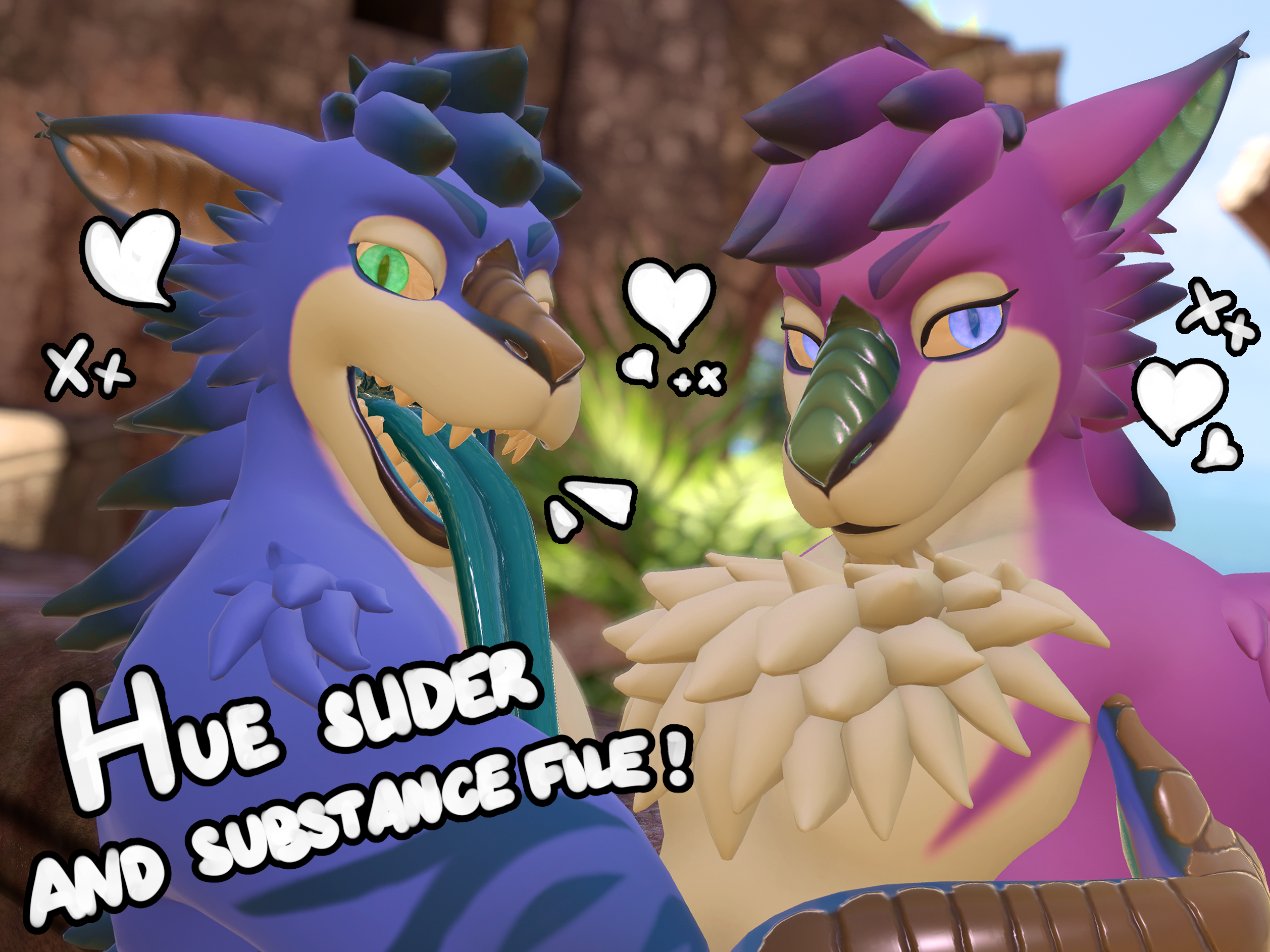 MojPoj's Vernid VrChat 3.0 Avatar
