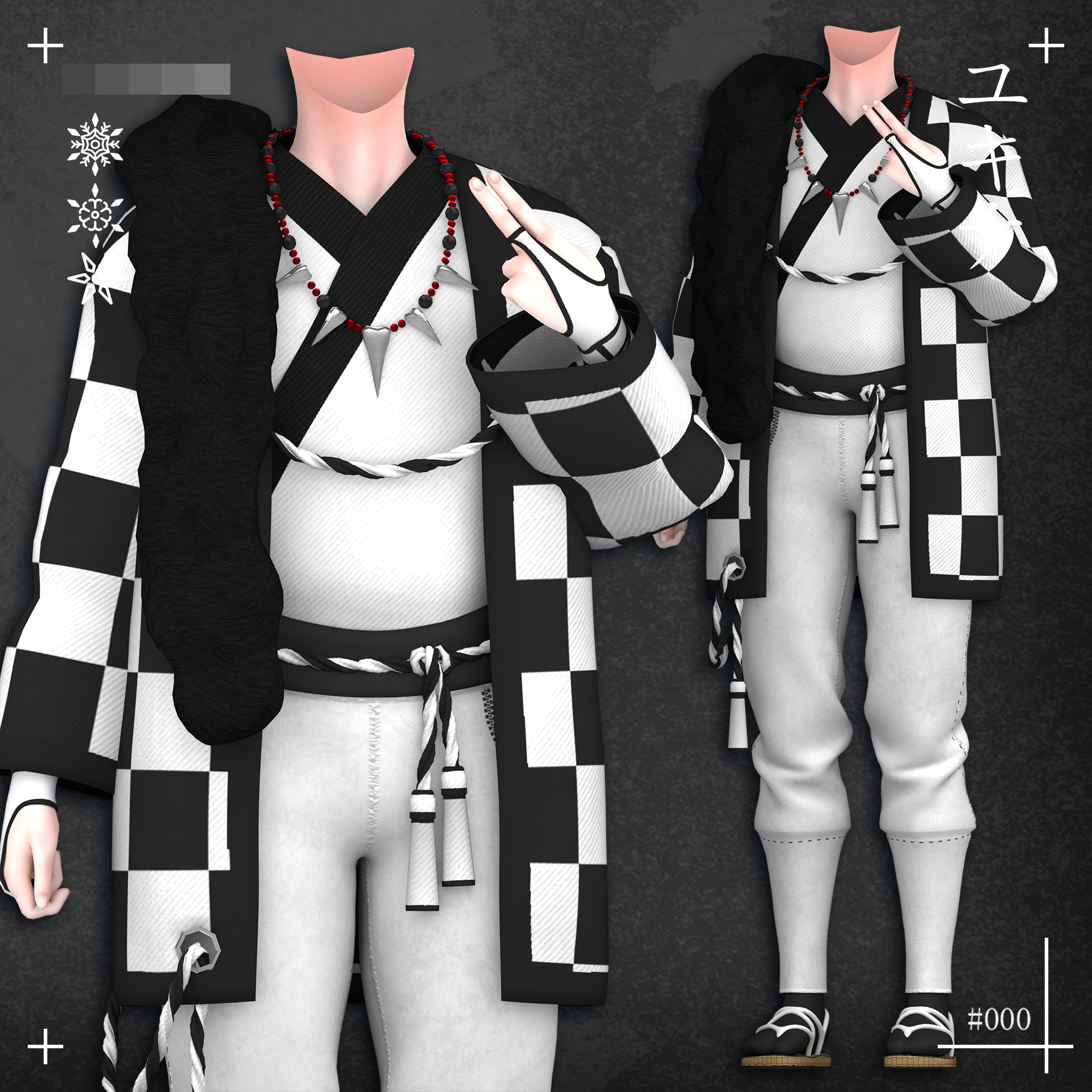 Edo Kimono Outfit