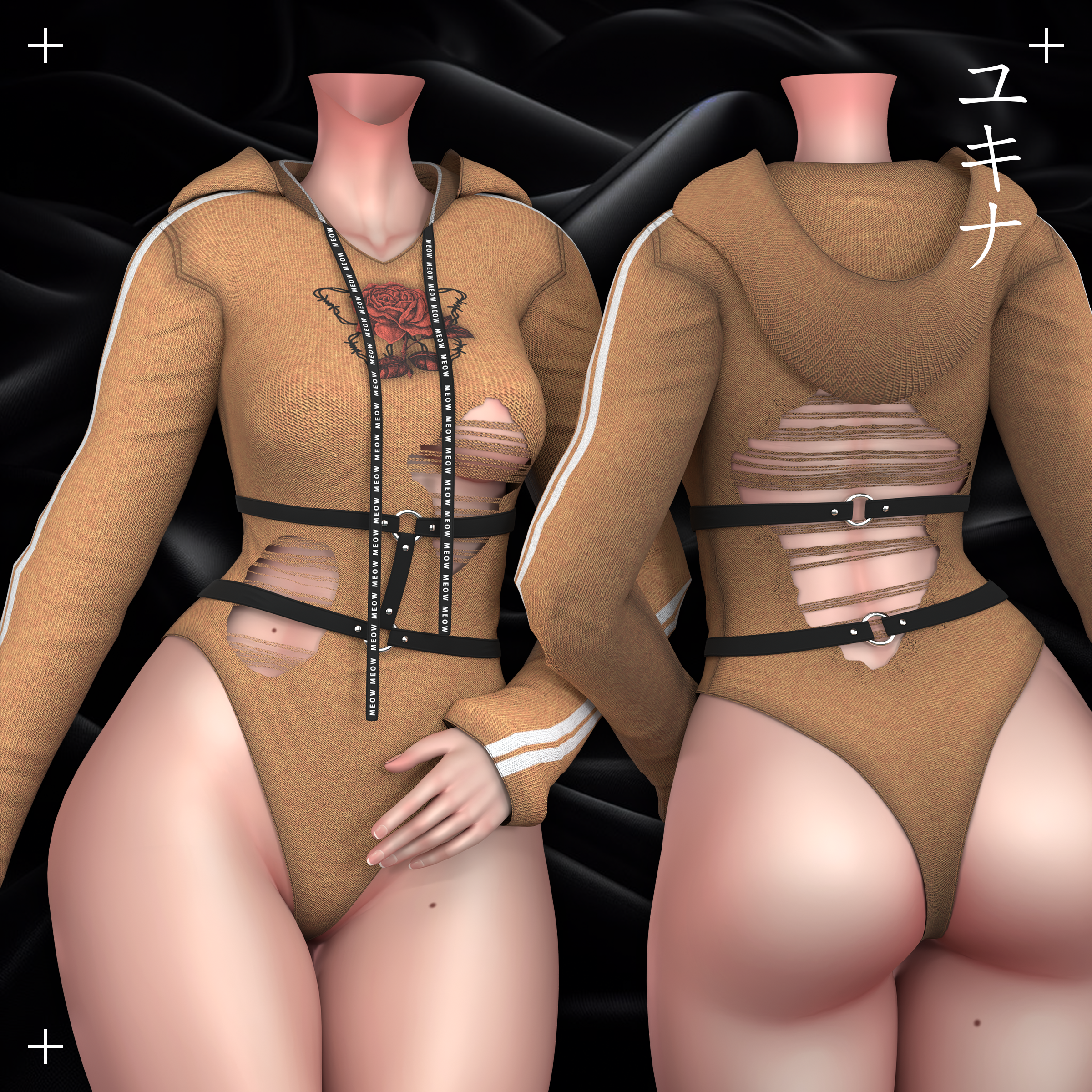 Bodysuit Hoodie