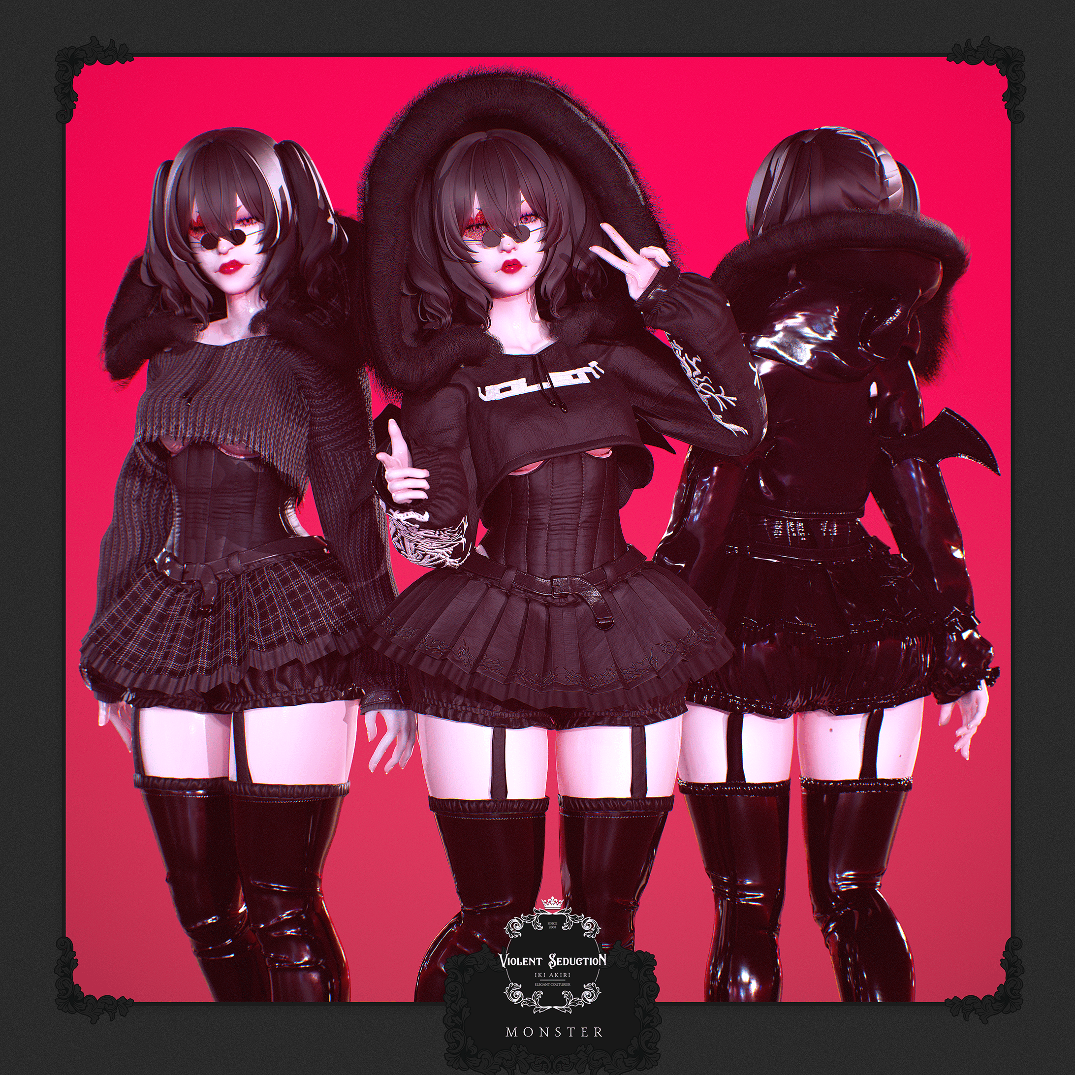 Monster Outfit Egirl