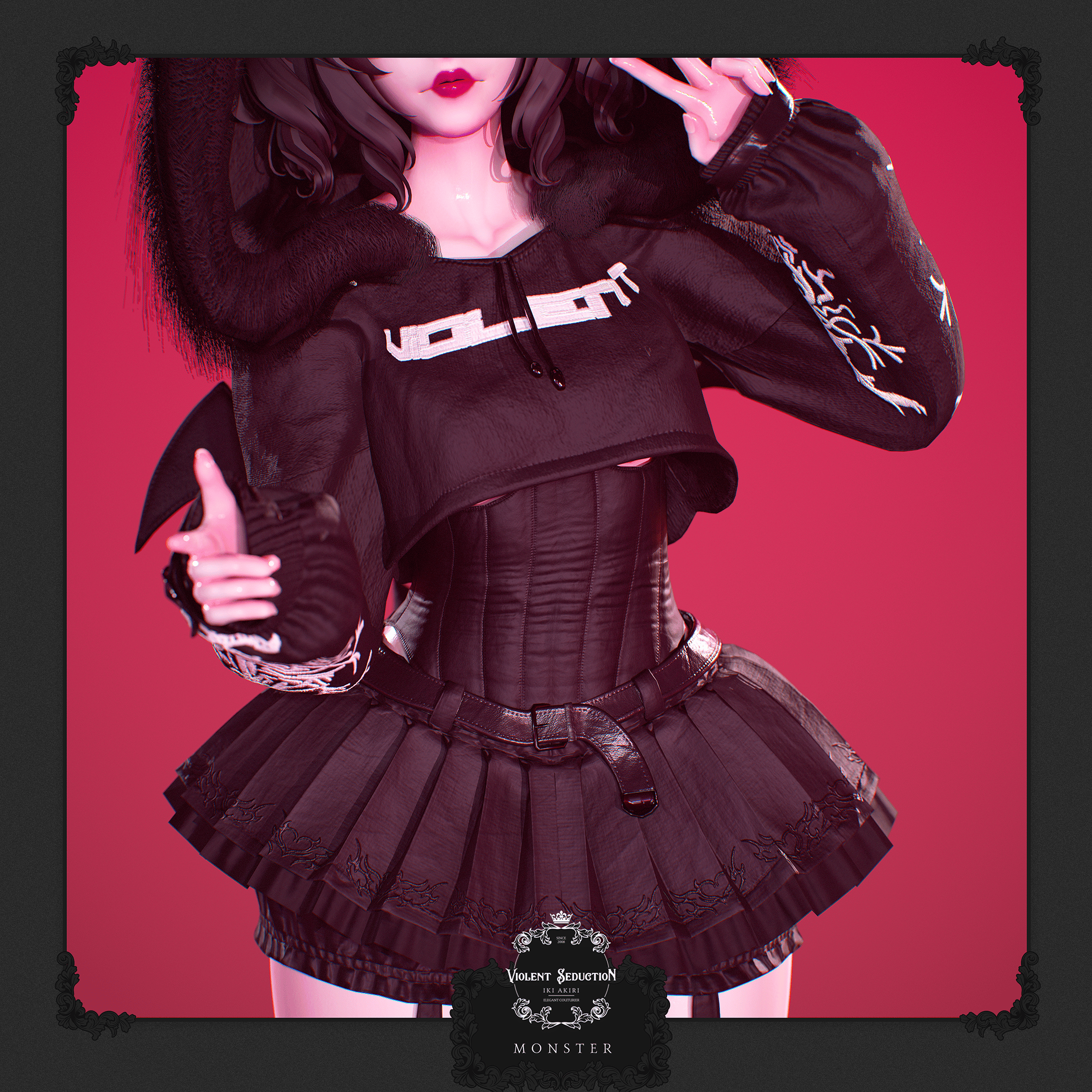 Monster Outfit Egirl