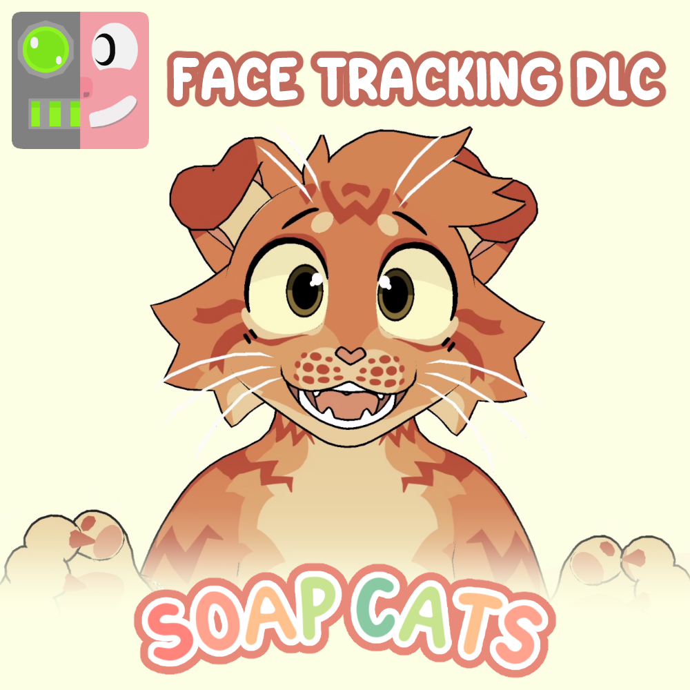 Soap Cats: VRChat Face Tracking DLC (VRCFT / ARKit)