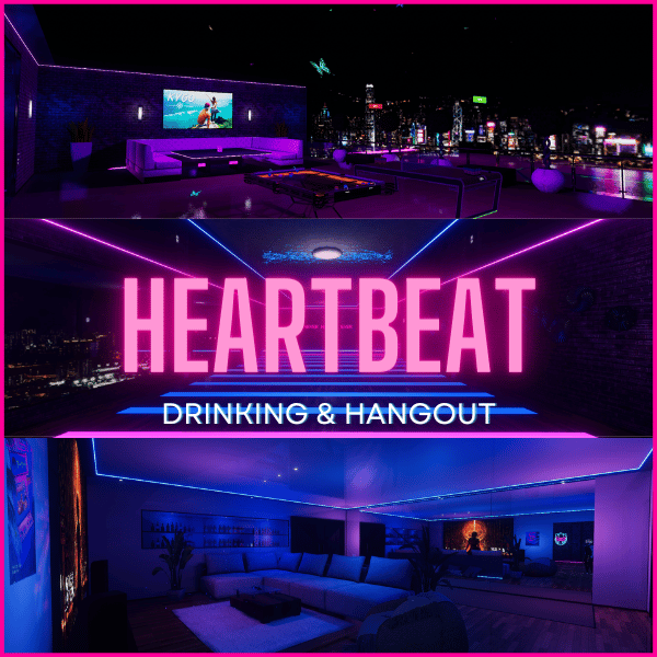 'Heartbeat' VRCHAT WORLD (PC ONLY) (VCC)