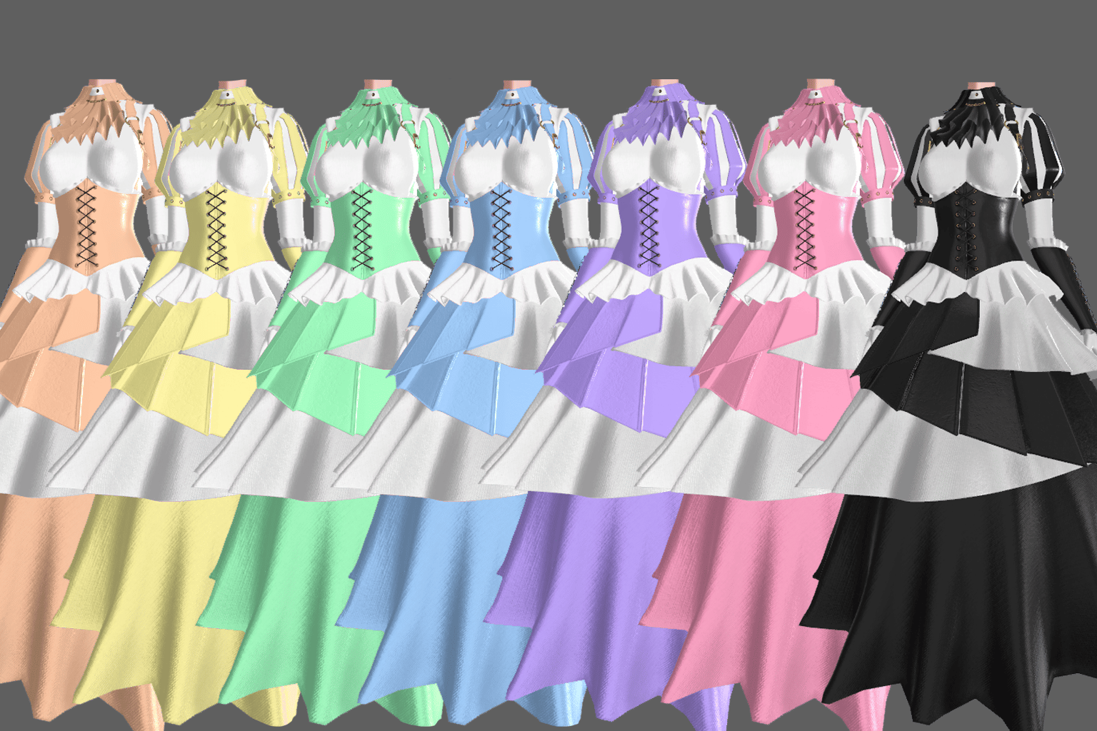 Gothic Victorian Gown (Zinfit)
