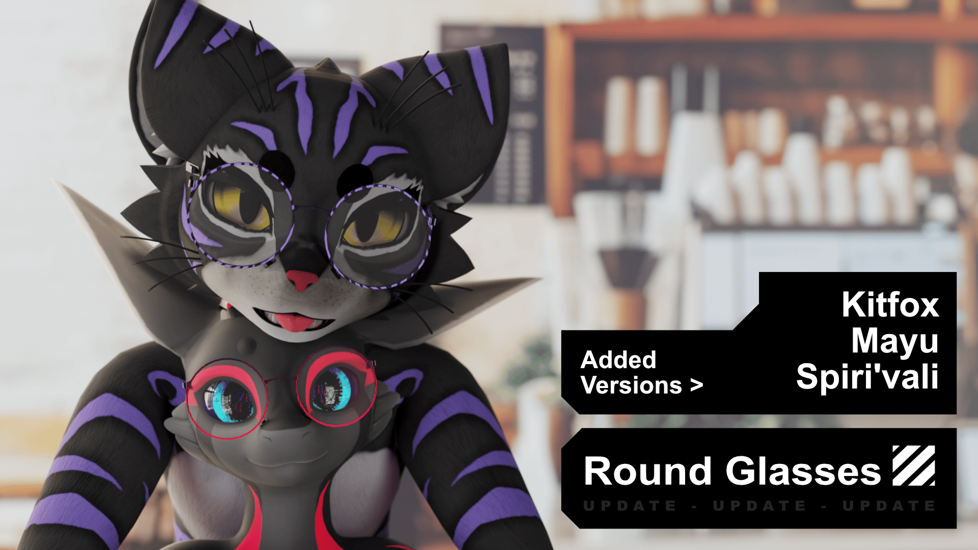 Round Glasses - Fat Pack Compatibility Update