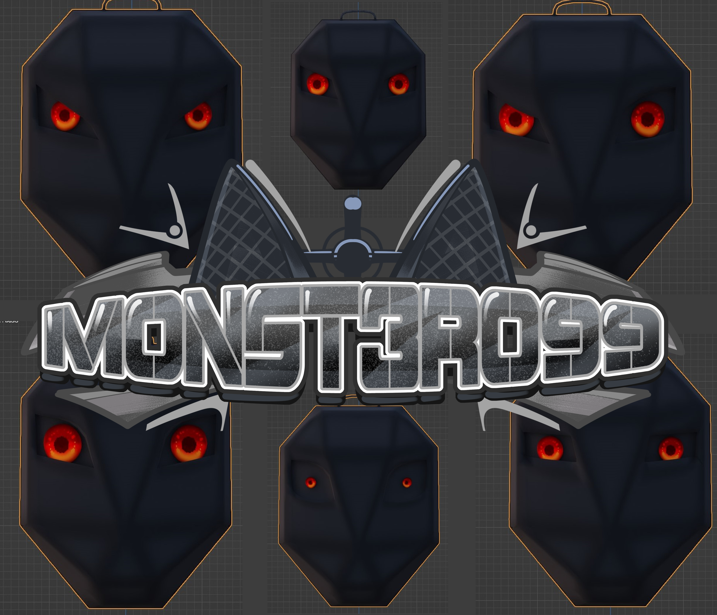 MONSTER'S backpack