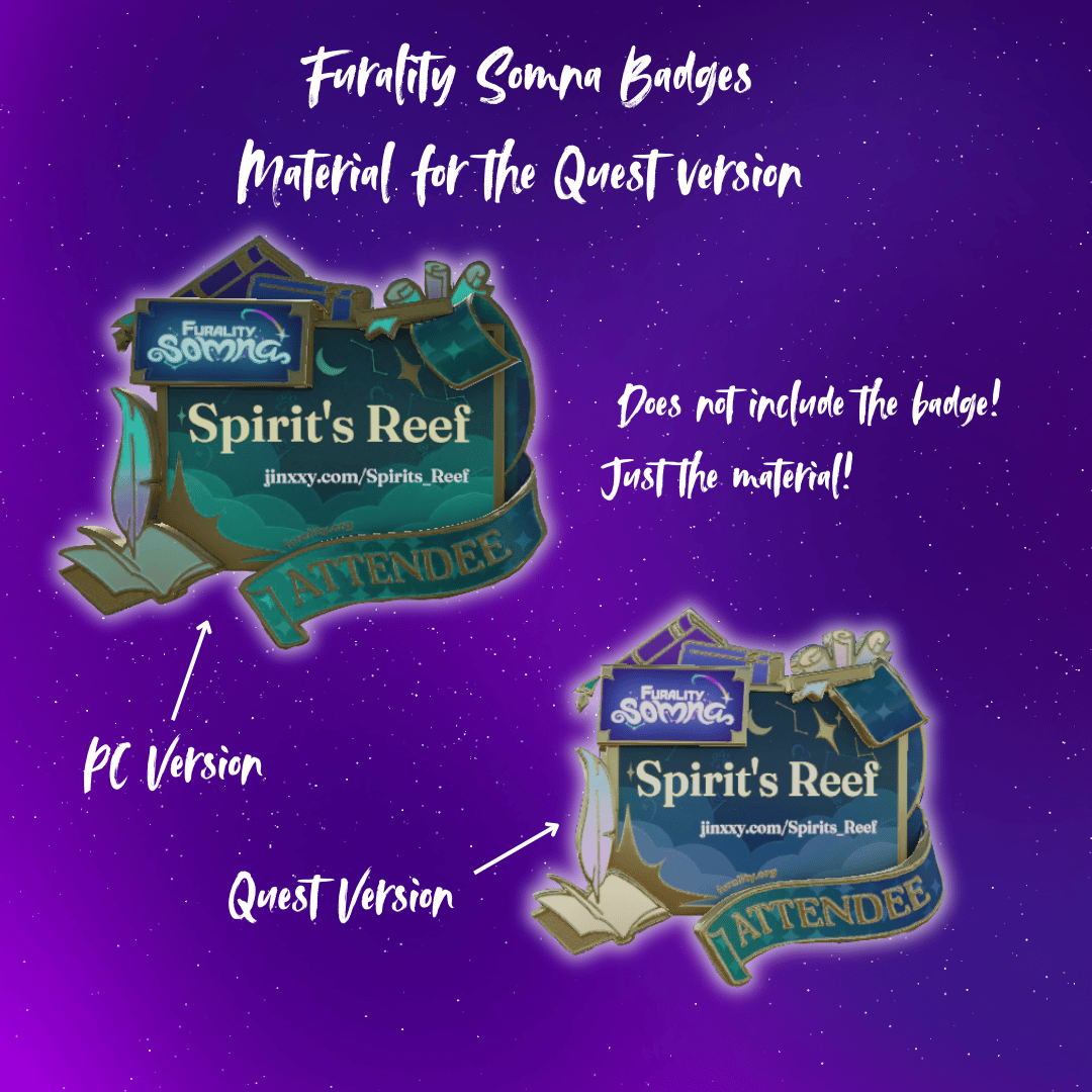 Furality Somna Badge Quest material