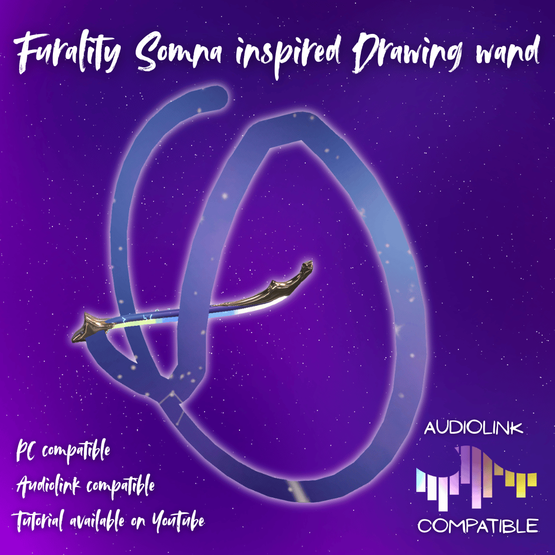 Furality somna inspired Drawing wand