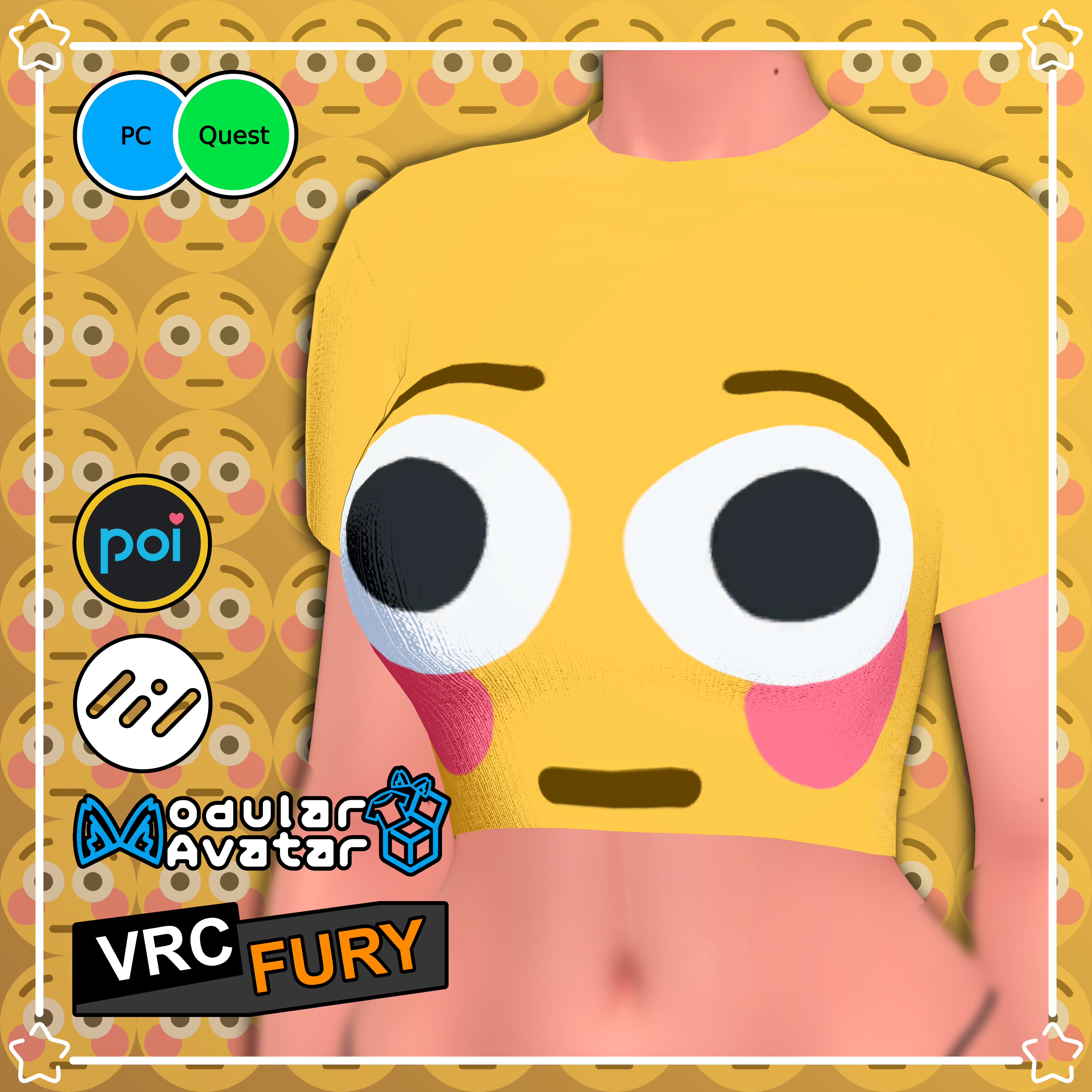 Flush Emoji Outfit ~ Venus Female Base v2