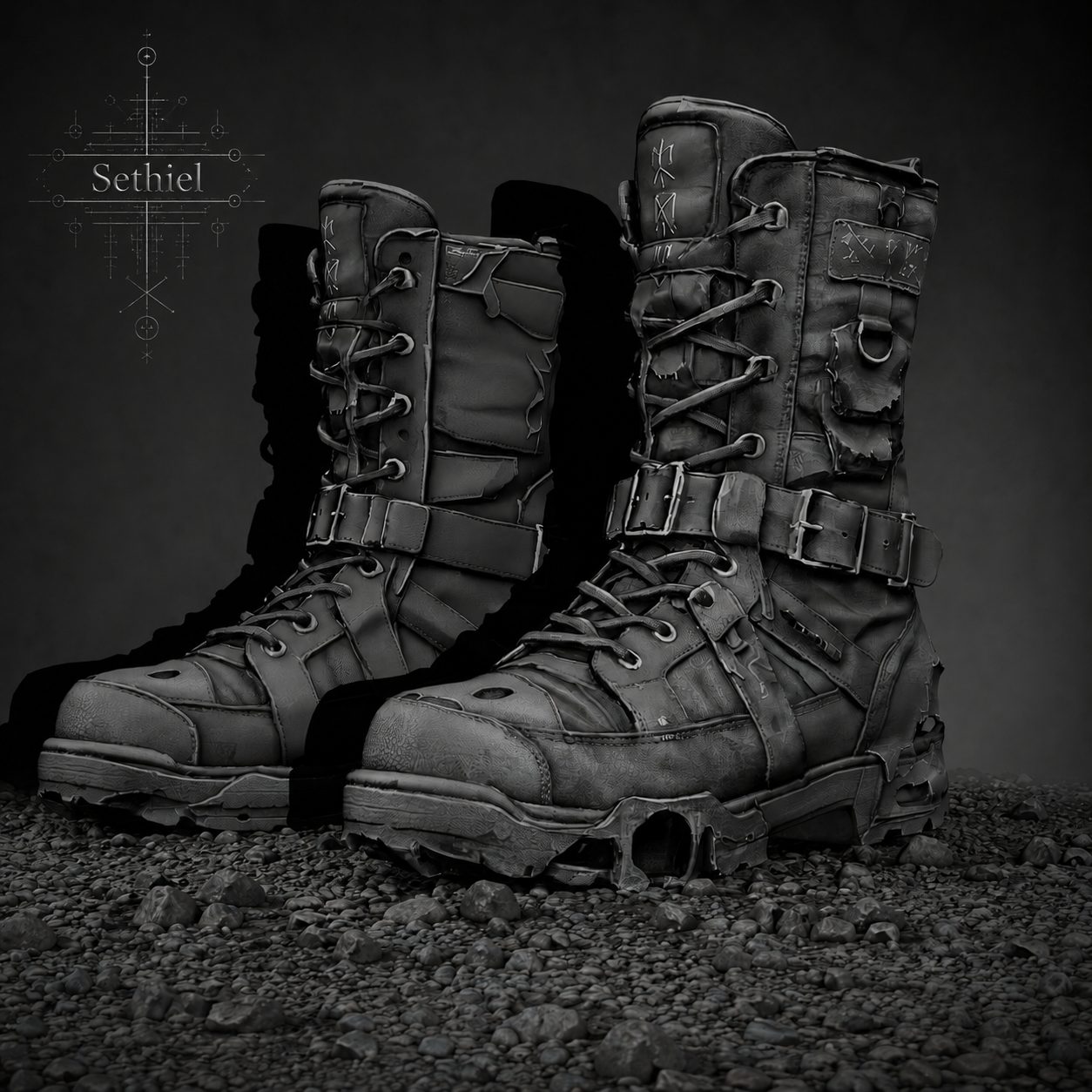 Withered Boots (Akii and Egirl Base)