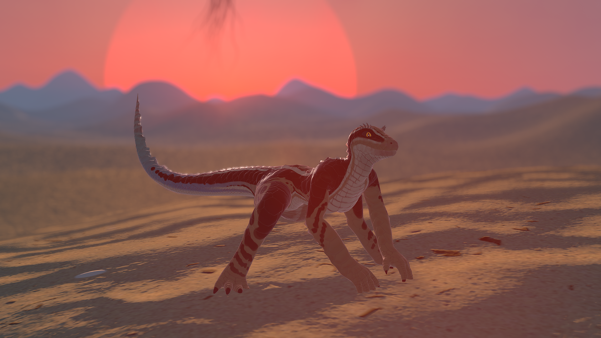 Sandtail Lizard VRC Avatar