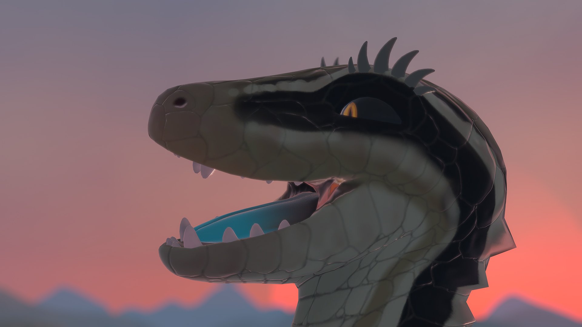 Sandtail Lizard VRC Avatar