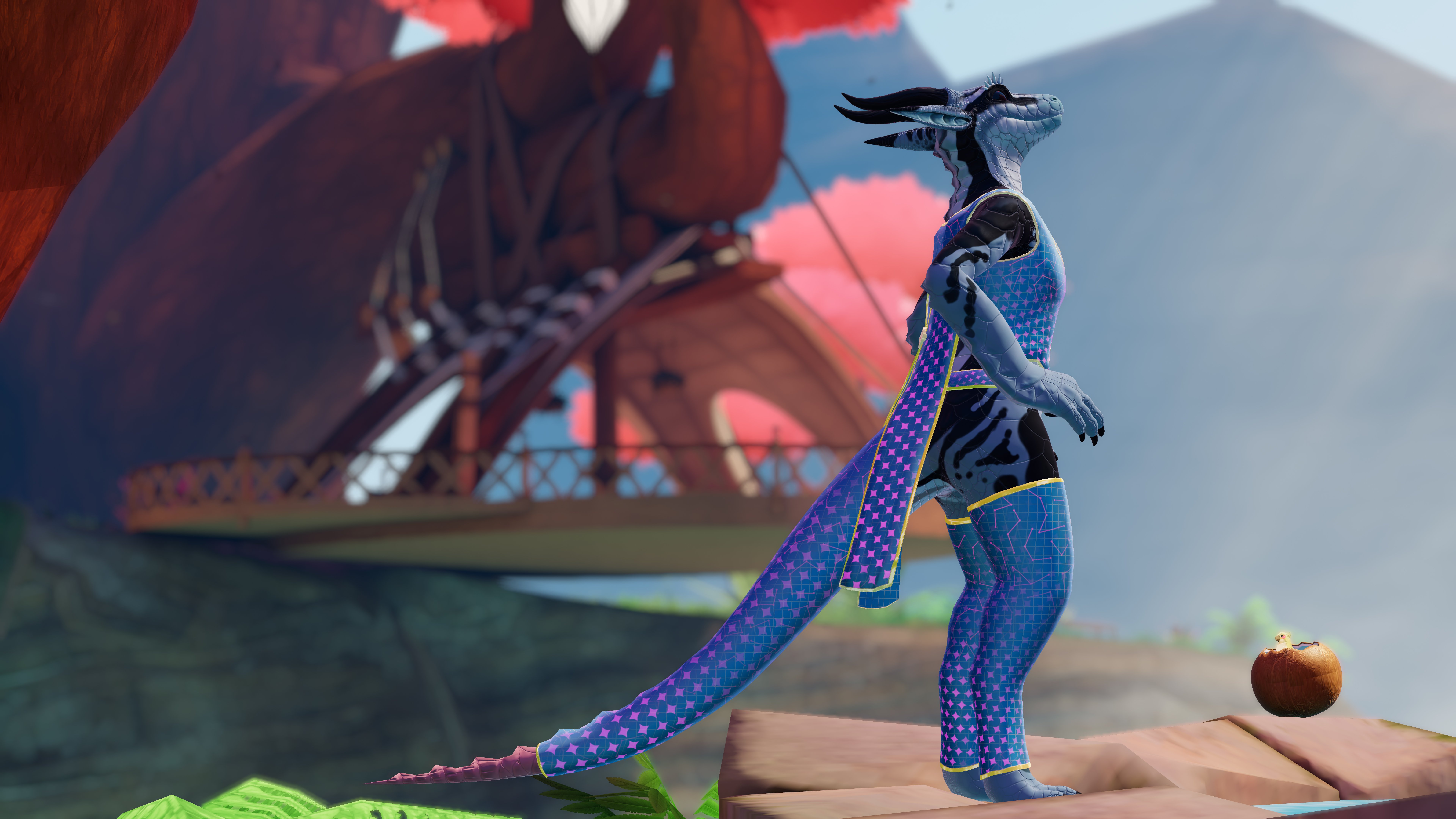 Sandtail Lizard VRC Avatar