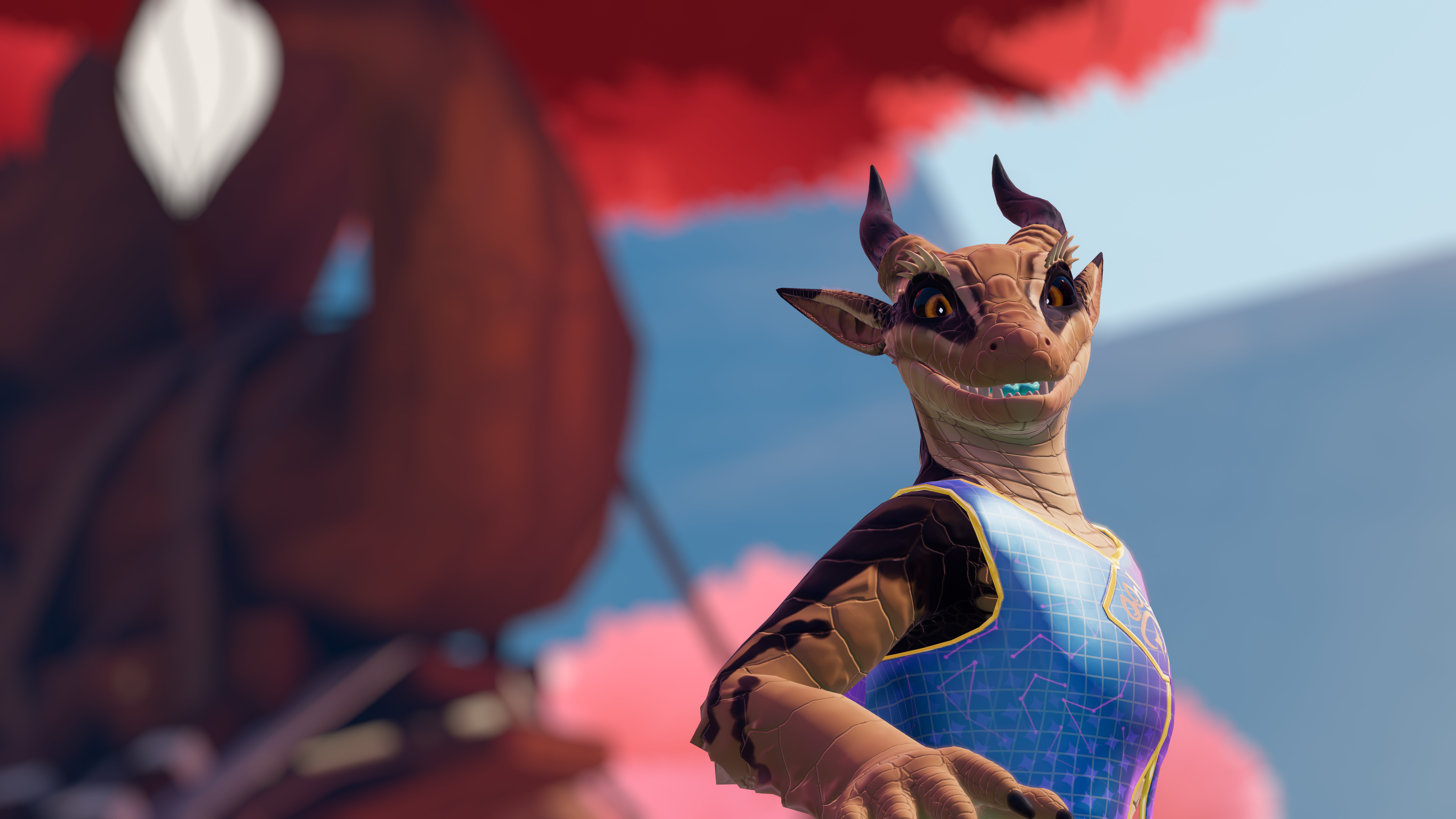 Sandtail Lizard VRC Avatar