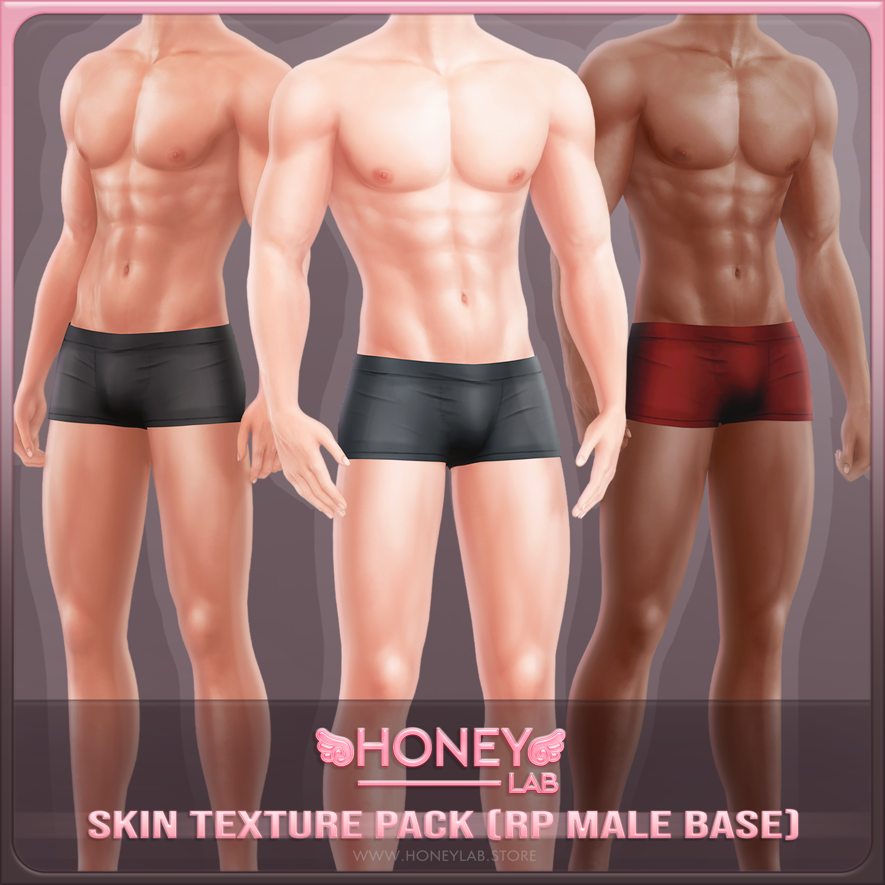 Honeylab Skin Texture Pack (RP Male Base)