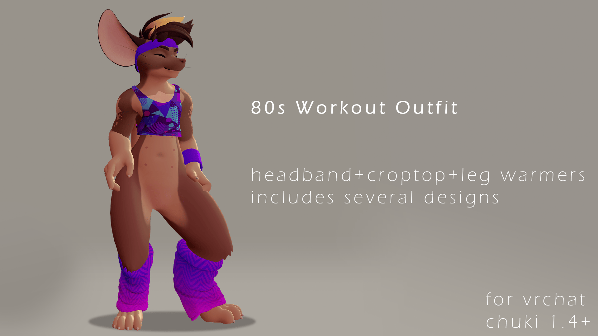 80s Workout Outfit (Chuki)