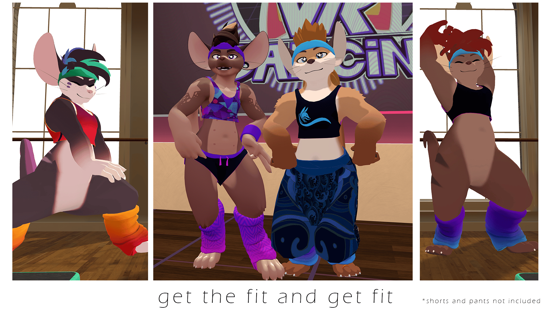 80s Workout Outfit (Chuki)