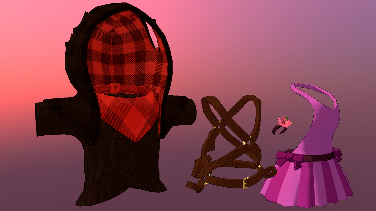 Clothings for Fluffsel/Protoweasel
