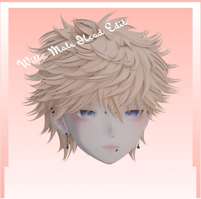 Male Willa Head Re-sculpt 