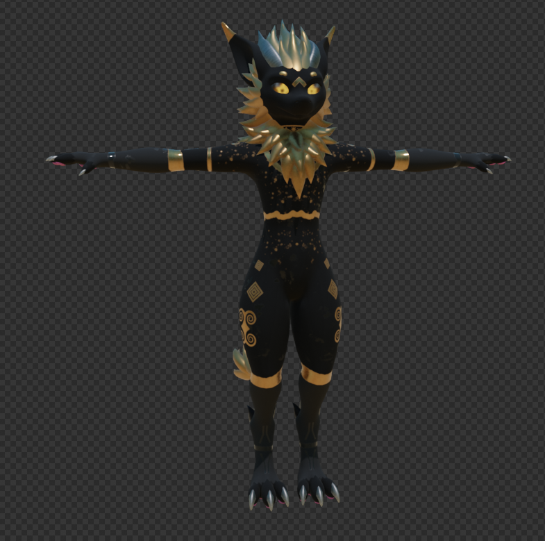 Anubis Nardoragon texture