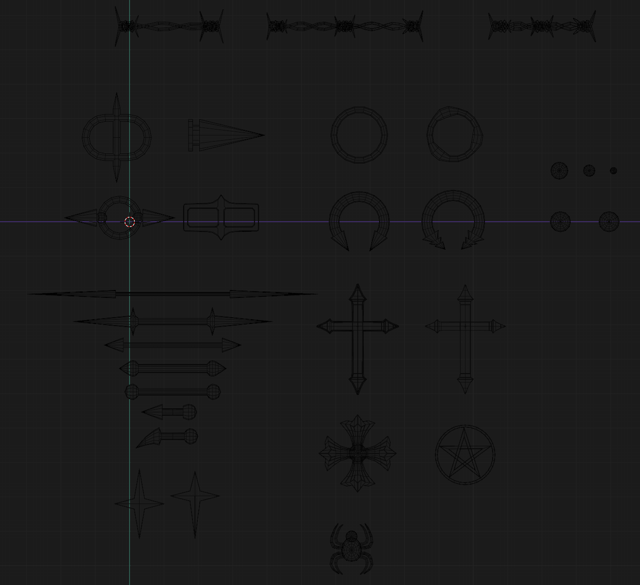 Profane Ornaments Piercings Pack