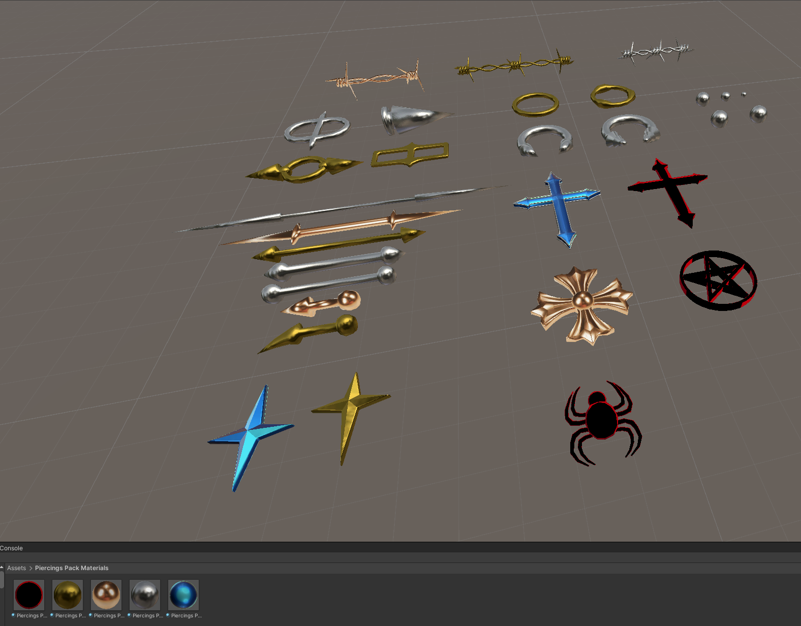 Profane Ornaments Piercings Pack