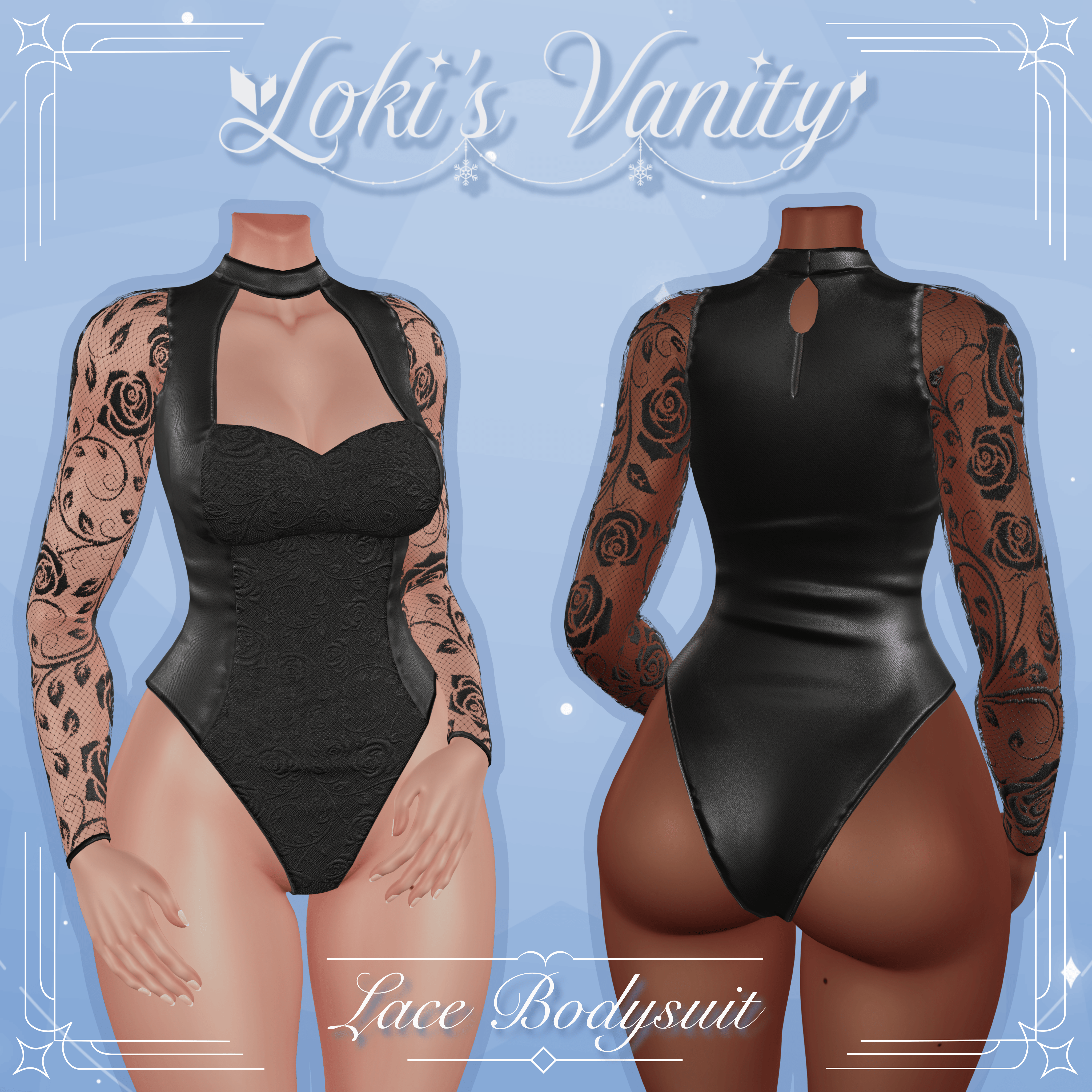 ˗ˏˋ ꒰ " Lace Bodysuit - Free In Server " ꒱ ˎˊ˗