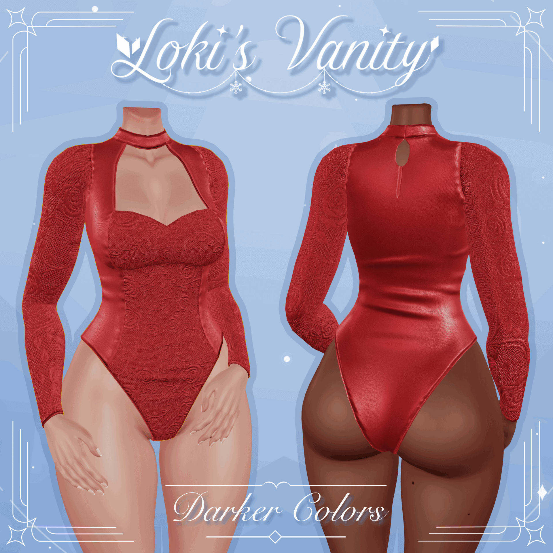 ˗ˏˋ ꒰ " Lace Bodysuit - Free In Server " ꒱ ˎˊ˗