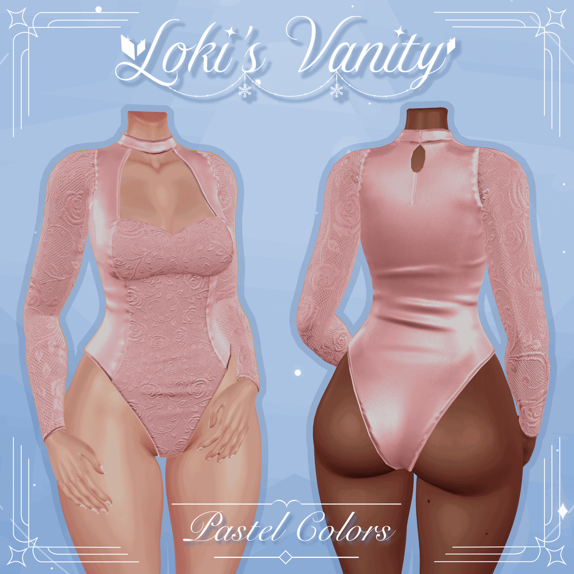 ˗ˏˋ ꒰ " Lace Bodysuit - Free In Server " ꒱ ˎˊ˗