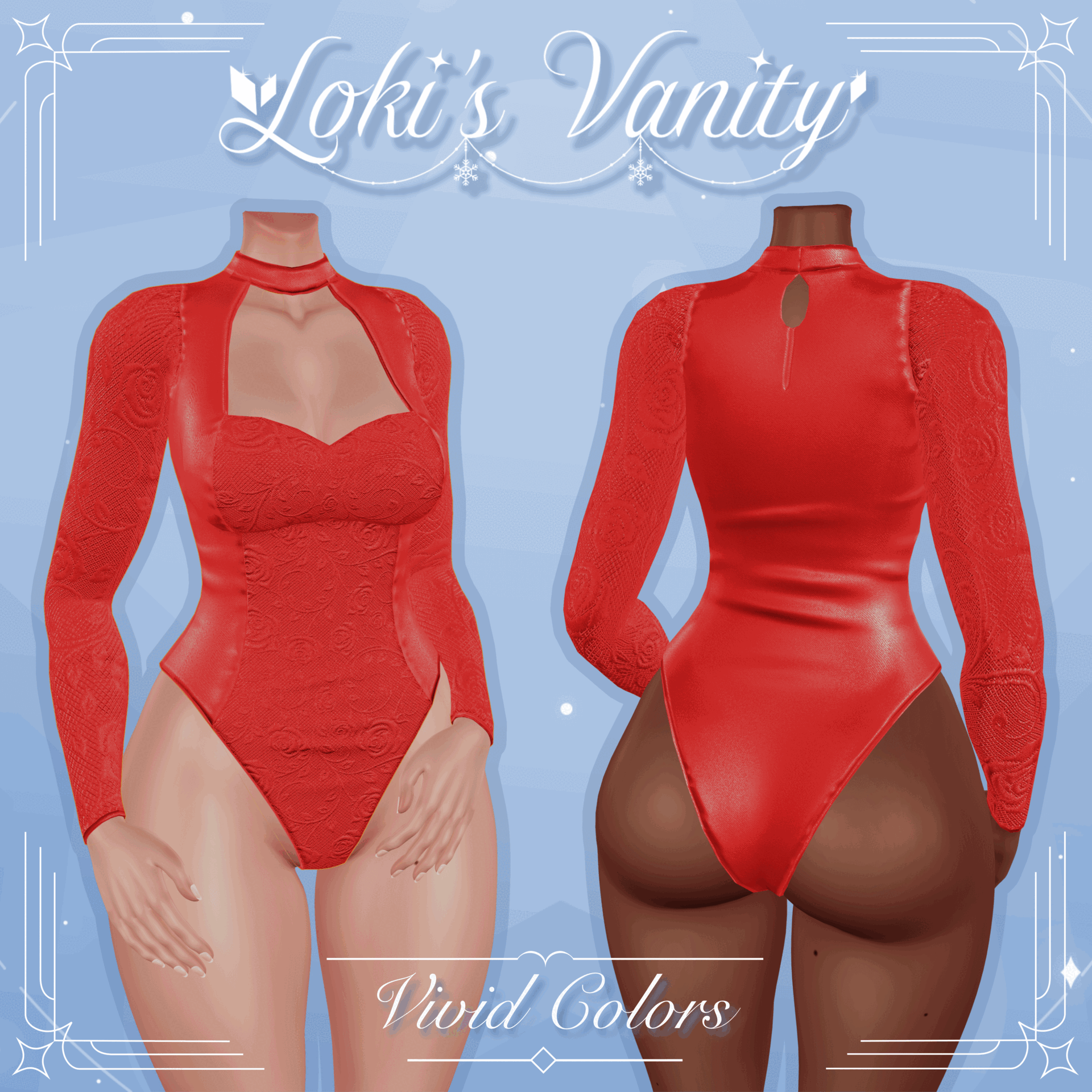 ˗ˏˋ ꒰ " Lace Bodysuit - Free In Server " ꒱ ˎˊ˗