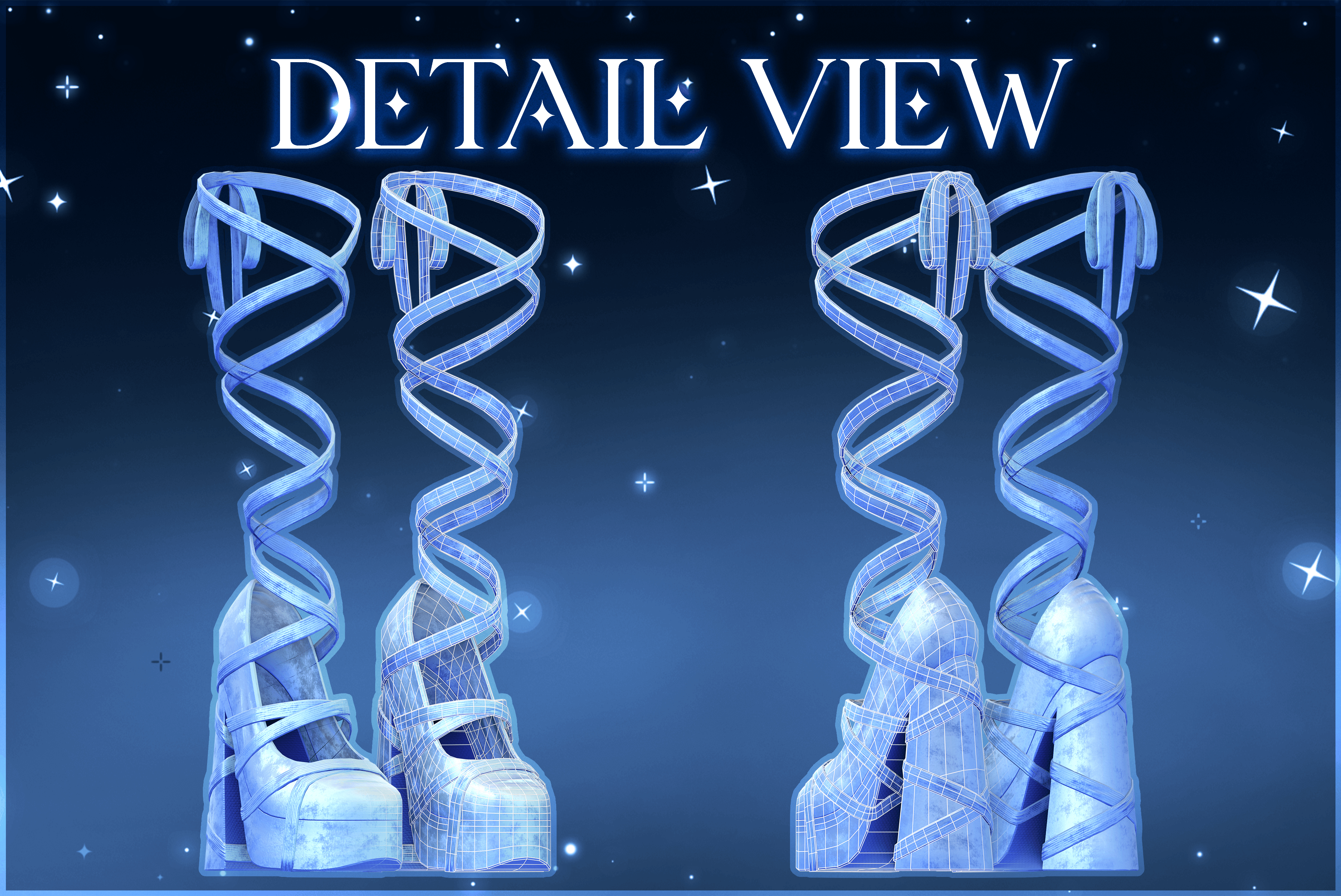 ˗ˏˋ ꒰ " Ribbon Heels " ꒱ ˎˊ˗