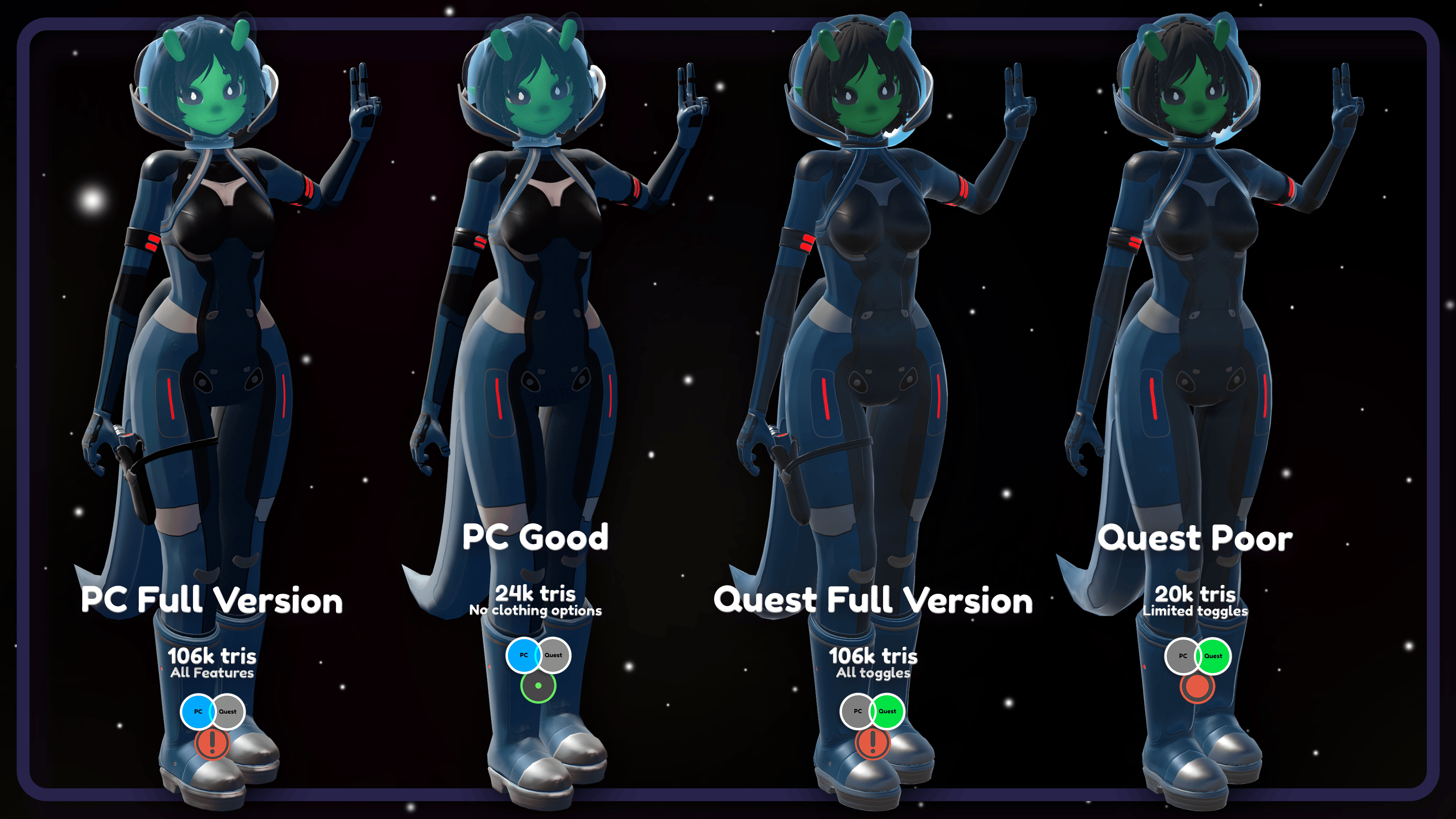 Alari | VRChat Alien Avatar