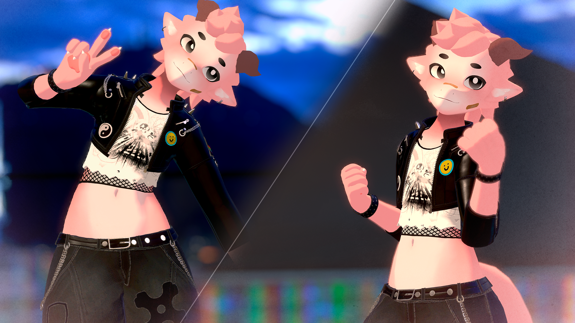 Coby - VRChat Kobold Avatar (Furry - Face Tracking - Quest/Mobile Compatible)