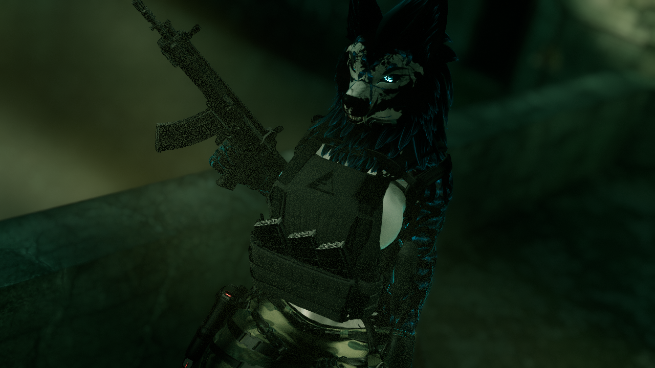 Symbiote-Hound - Artemis The Huntress Texture pack