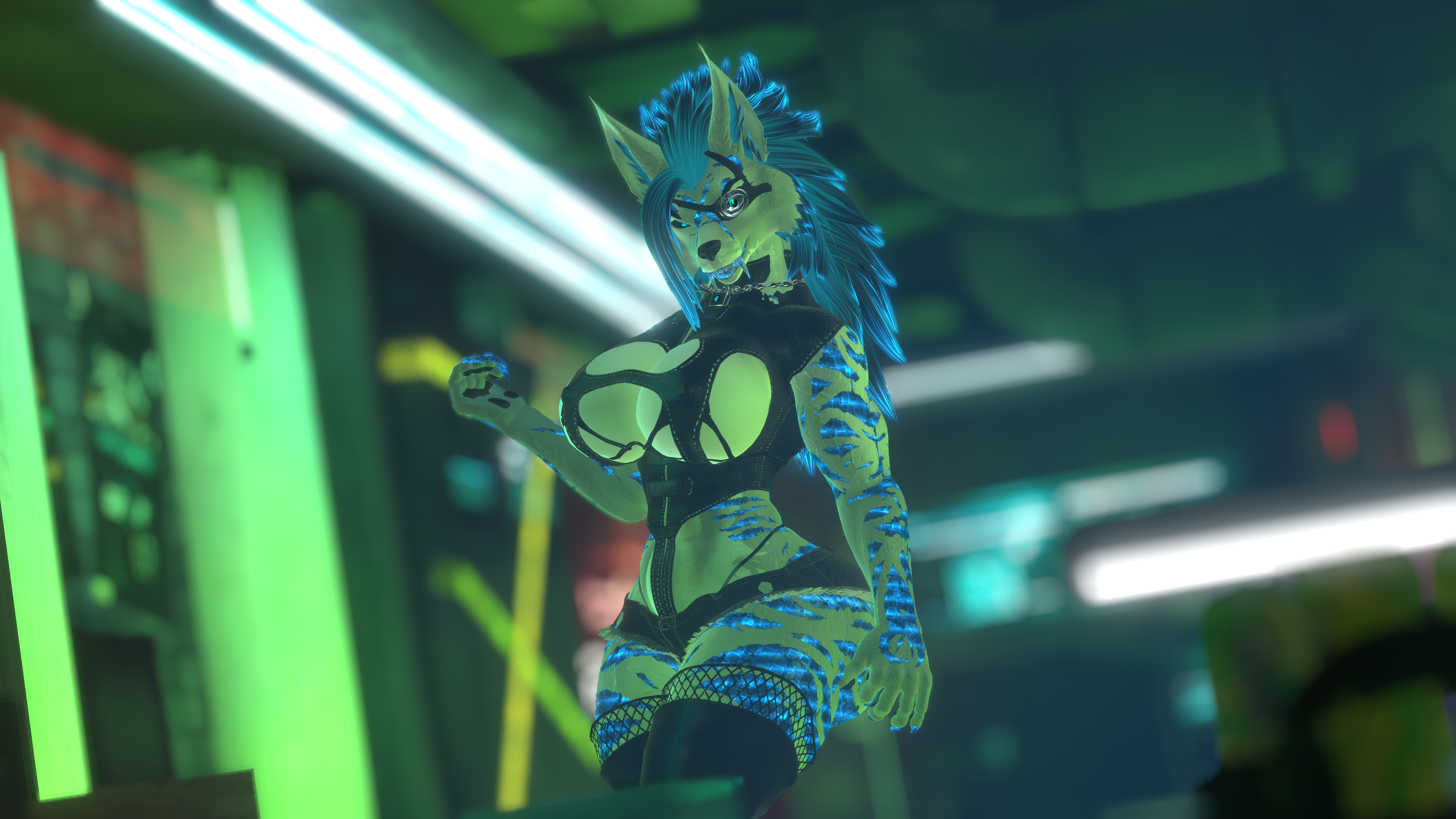 Symbiote-Hound - Artemis The Huntress Texture pack