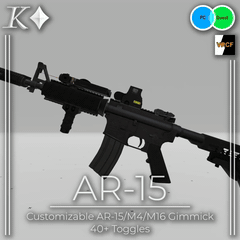 Customizable AR-15 Gimmick