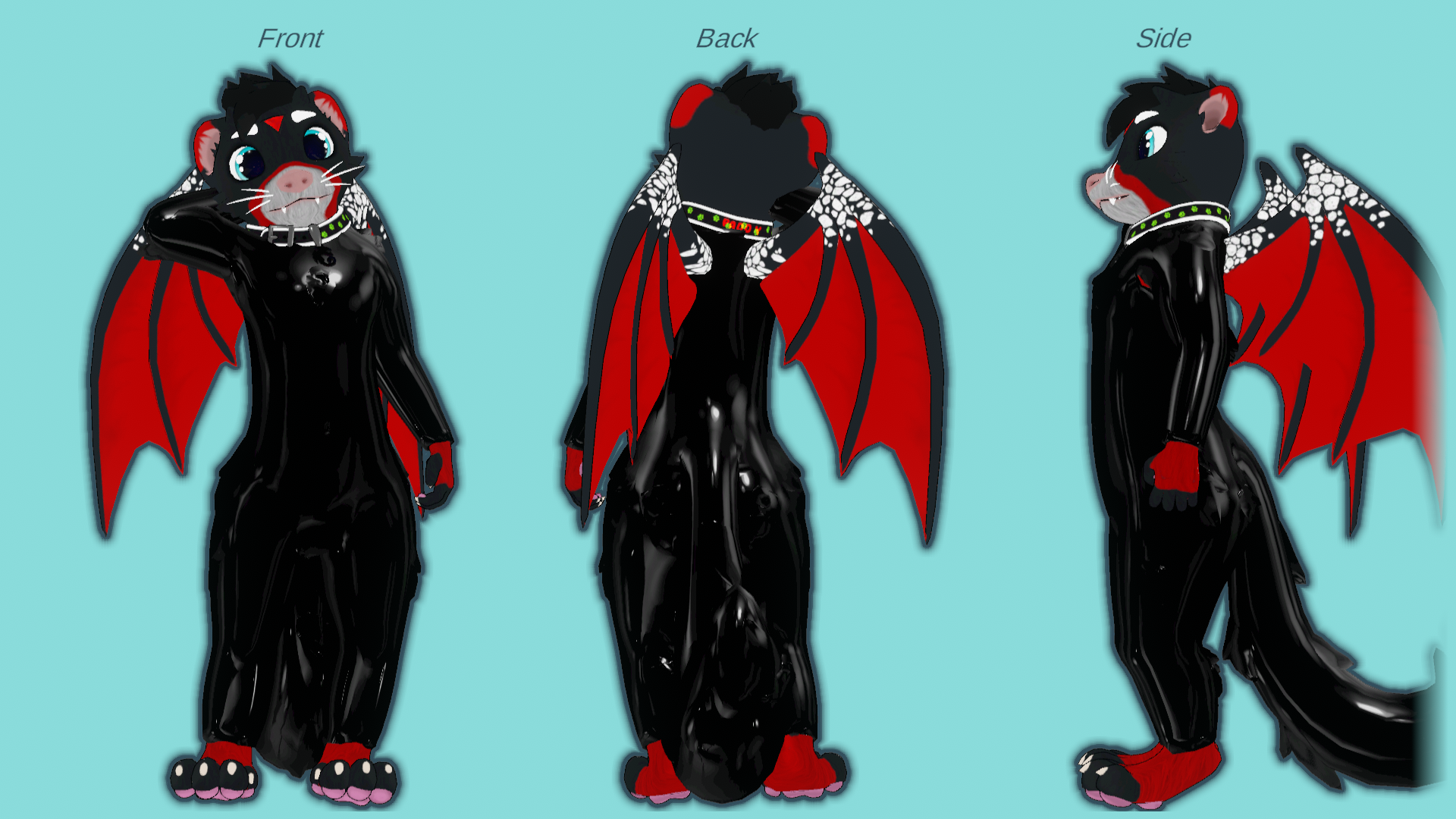 Sky Noodle Latex Suit