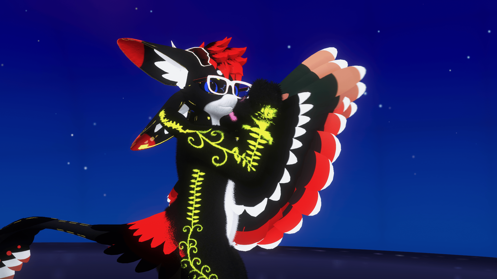Comfy Onesie for Spri Avali (VRChat Avatar)