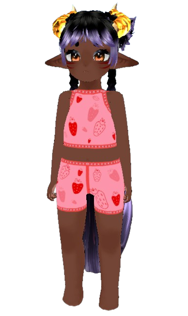 Cute Bralette and Shorts Decals for GM's Chibi Base!