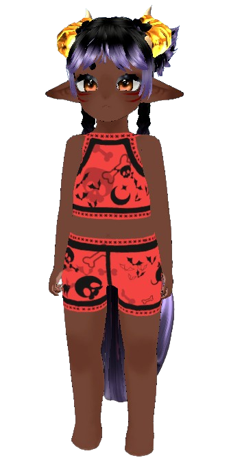 Cute Bralette and Shorts Decals for GM's Chibi Base!