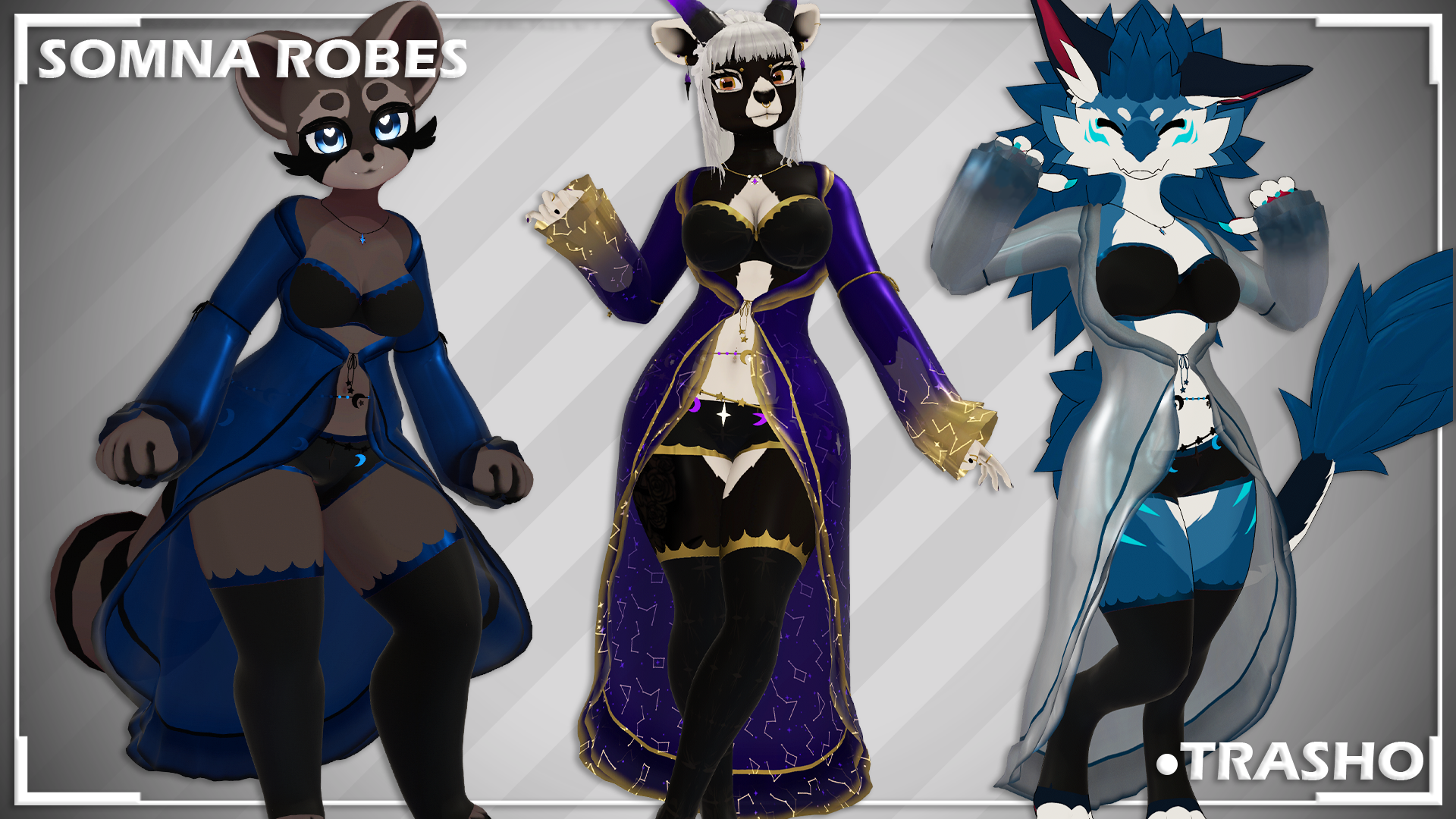 Somna Robes - Deira Neo, Novabeast, Baphie